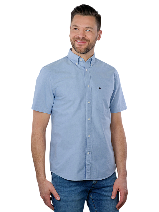 Tommy Hilfiger Heritage Oxford Shirt Short Sleeve Herren Hemd