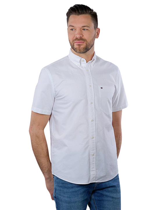 Tommy Hilfiger Heritage Oxford Shirt Shot Sleeve Herren Hemd