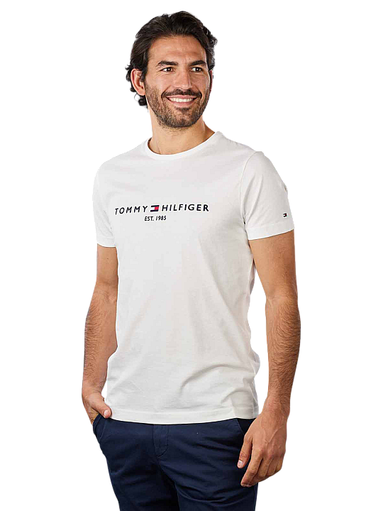 Tommy Hilfiger Logo T-Shirt Crew Neck Herren T-Shirt