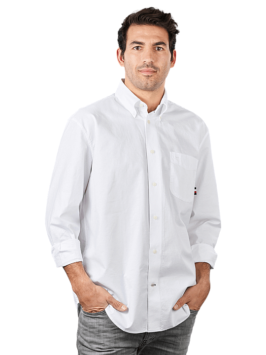 Tommy Hilfiger Oxford Shirt Long Sleeve Herren Hemd