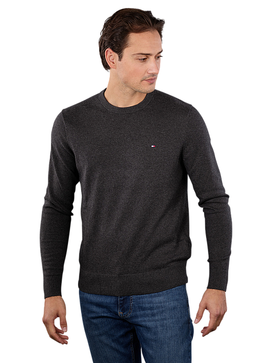 Tommy Hilfiger Pima Cotton Cashmere Pullover Crew Neck Herren Pullover