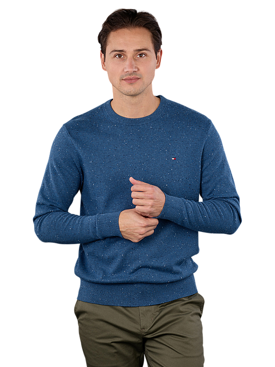 Tommy Hilfiger Pima Cotton Cashmere Pullover Crew Neck Pullover Homme