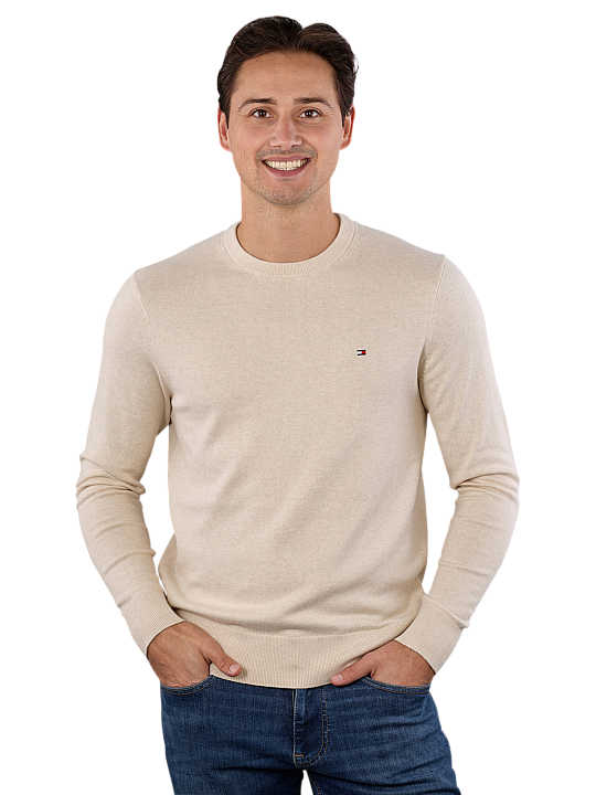 Tommy Hilfiger Pima Cotton Cashmere Pullover Crew Neck Herren Pullover