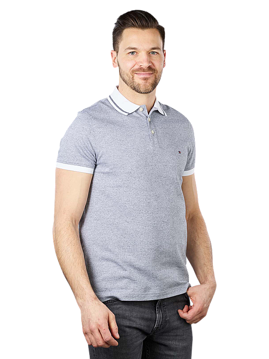 Tommy Hilfiger Pretwist Mouline Tipped Polo Herren Polo Shirt