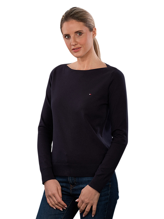 Tommy Hilfiger Pullover Boat Neck Pullover Femme