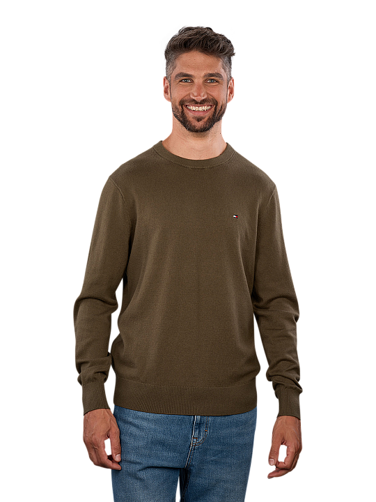 Tommy Hilfiger Pullover Crew Neck Cotton Cashmere Pullover Homme