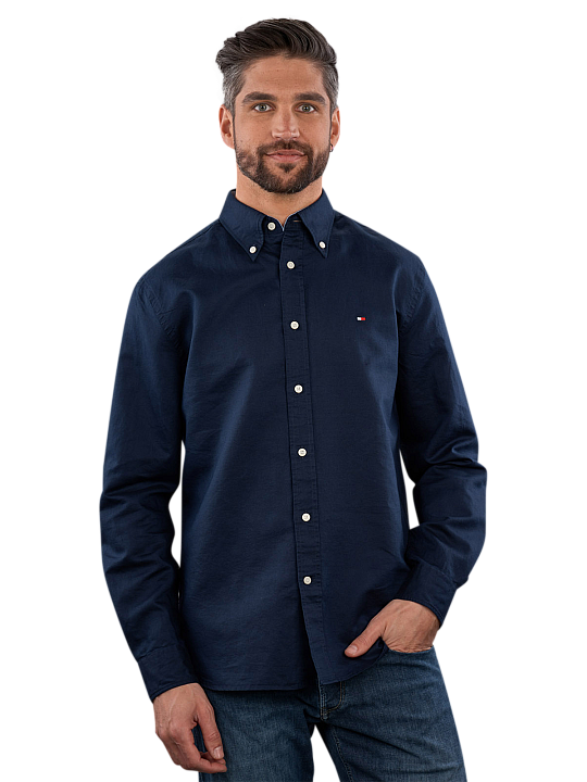 Tommy Hilfiger Shirt Linen Blend Chemise Homme