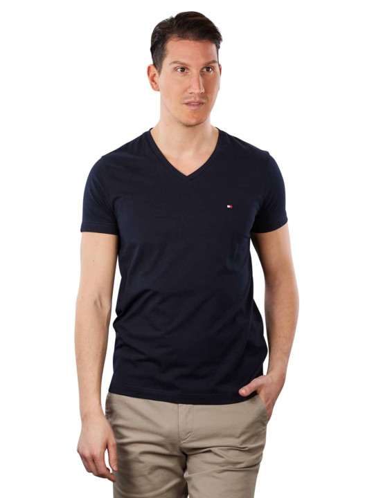 Tommy Hilfiger Slim T-Shirt V-Neck T-Shirt Homme