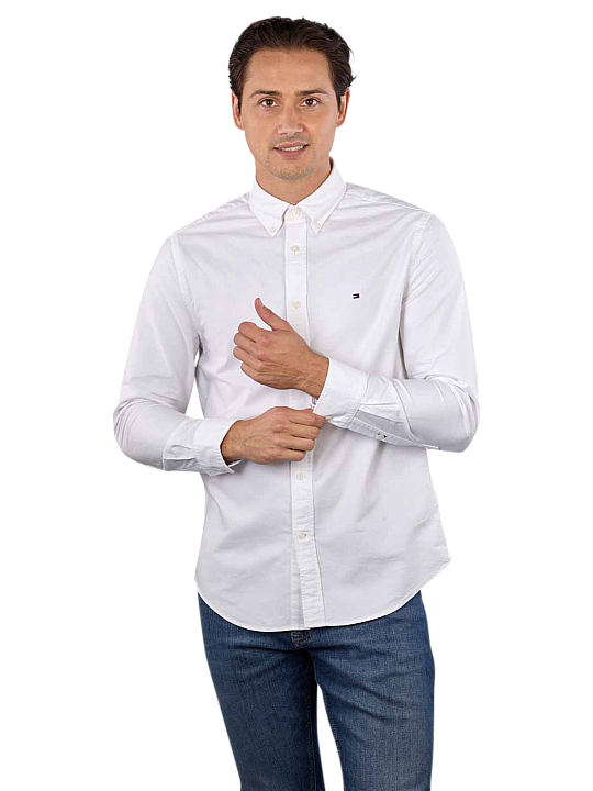 Tommy Hilfiger Solid Heritage Oxford Shirt Herren Hemd