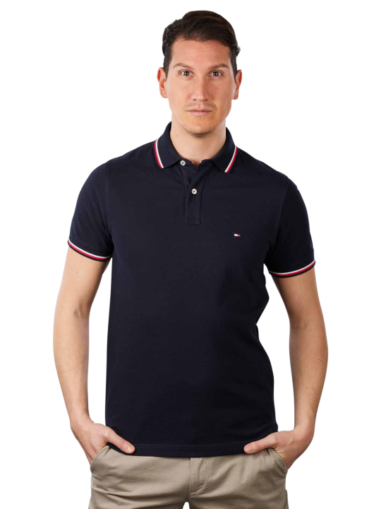 Tommy Hilfiger Tipped Polo Short Sleeve Men's Polo Shirt