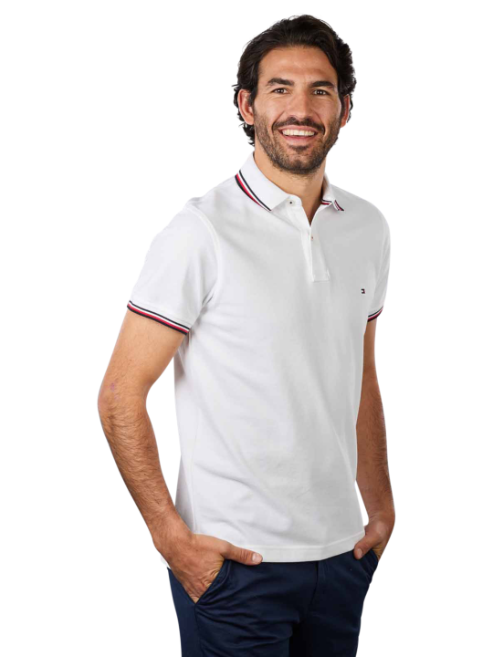 Tommy Hilfiger Tipped Polo Short Sleeve Chemise Polo Homme