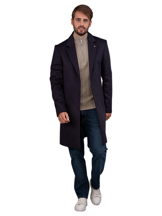 Tommy Hilfiger Wool Mix Coat Men's Jacket