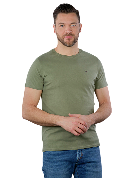 Tommy Jeans Original Jersey T-Shirt Slim Fit Herren T-Shirt