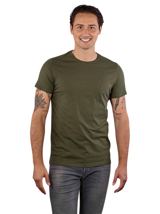 Tommy Jeans Original Jersey T-Shirt Slim Fit Herren T-Shirt