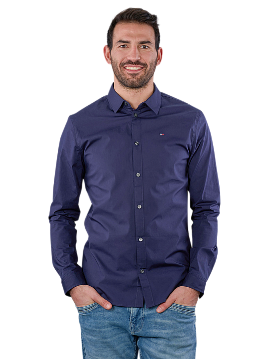 Tommy Jeans Original Stretch Shirt Herren Hemd