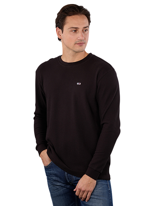 Tommy Jeans Regular T-Shirt Waffle Herren T-Shirt