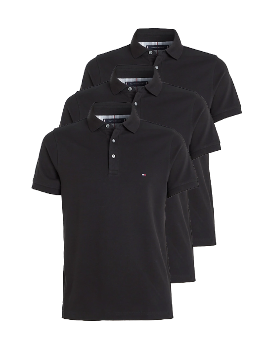 Tommy Hilfiger 3-Pack Core 1985 Slim Polo Chemise Polo Homme