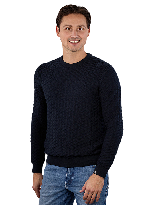 Vanguard Pullover Cotton Structure Herren Pullover