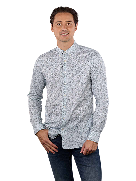 Vanguard Shirt Print On Poplin Herren Hemd