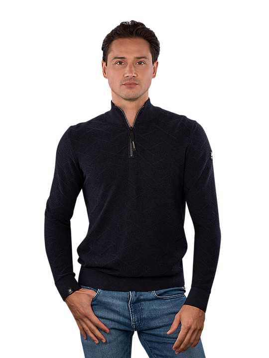 Vanguard Pullover Half Zip Collar Men's Sweater