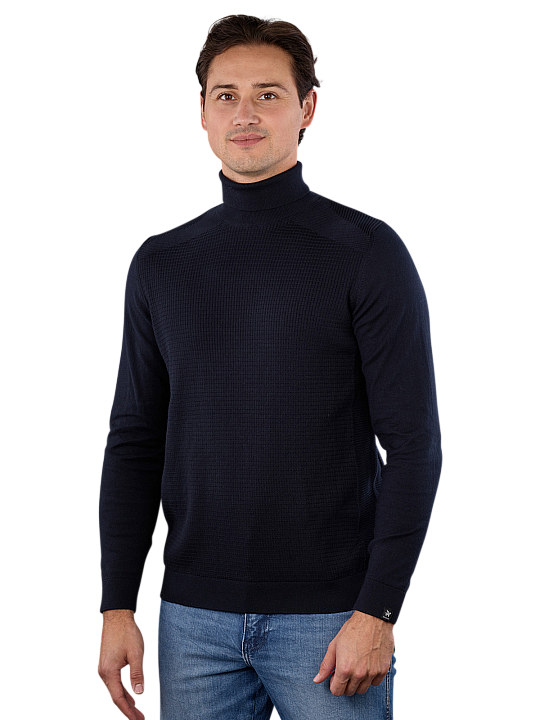 Vanguard Pullover Roll Neck Pima Cotton Herren Pullover