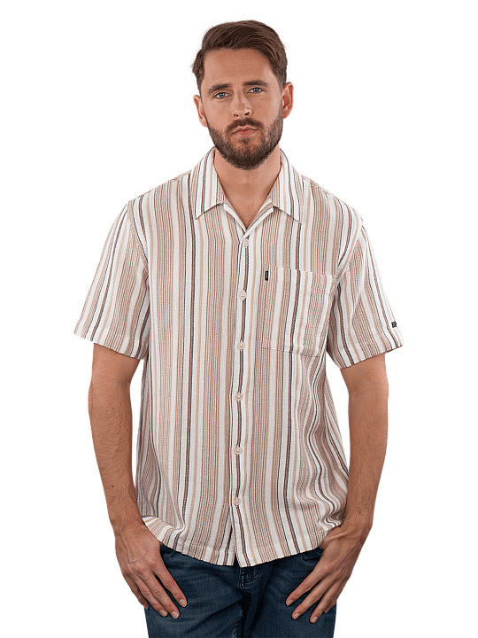 Vanguard Shirt Short Sleeve Dobby Stripe Chemise Homme