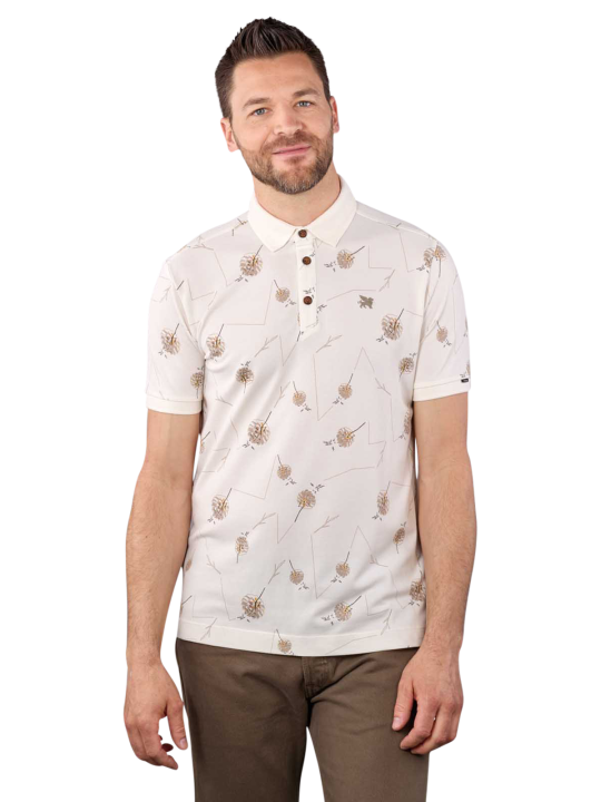 Vanguard Short Sleeve Polo Shirt Allover Print Herren Polo Shirt