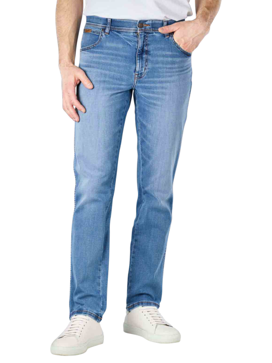 Wrangler Texas Slim Jeans Straight Fit Men's Jeans