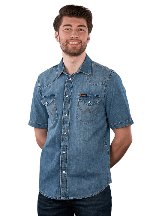 Wrangler Western Shirt Jeans Homme