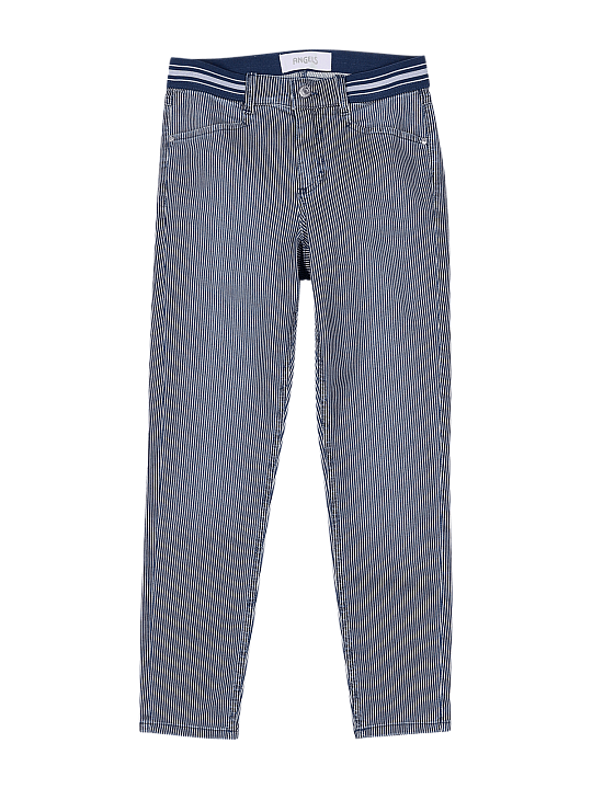 Angels Ornella Jeans Slim Fit Sporty Small Stripes Women's Jeans