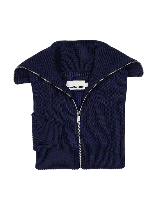 Armedangels Vanise Cardigan Rib Knit Pullover Femme