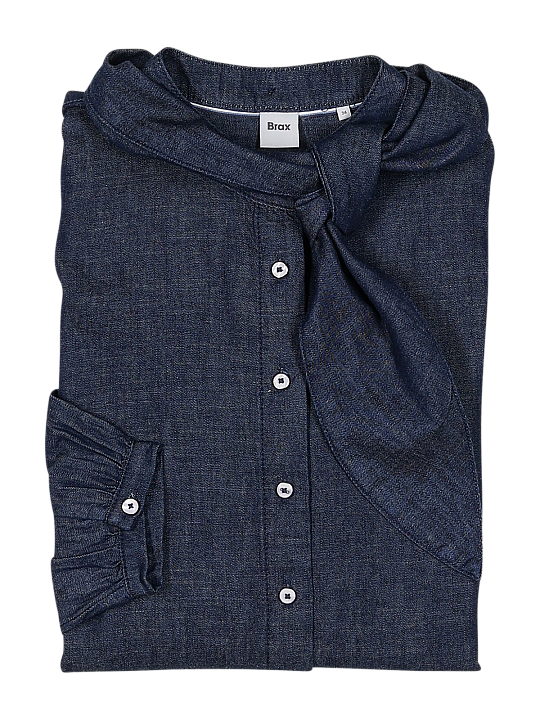 Brax Velia Blouse Denim Chemise Femme