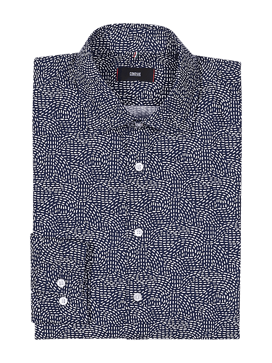 Cinque Cisteven Shirt Long Sleeve Chemise Homme