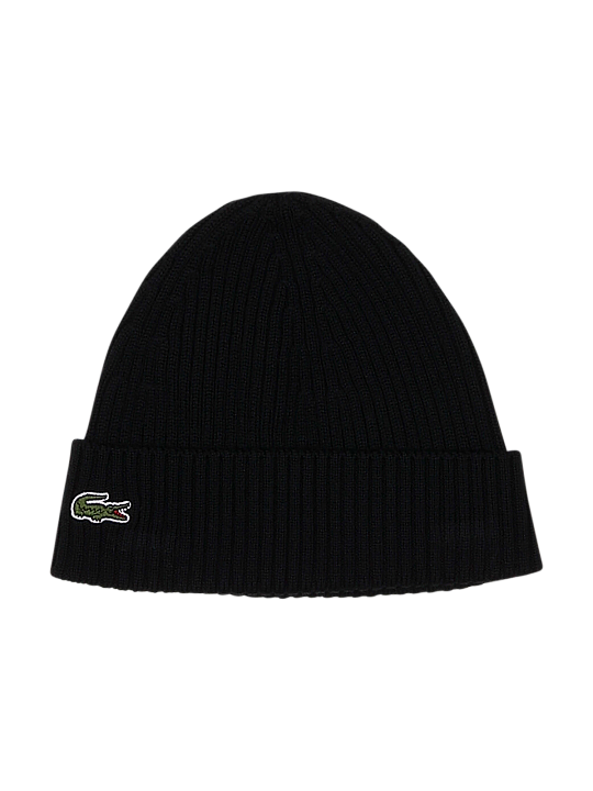 Lacoste Rib Knit Brushed Wool Beanie Herren Accessoires