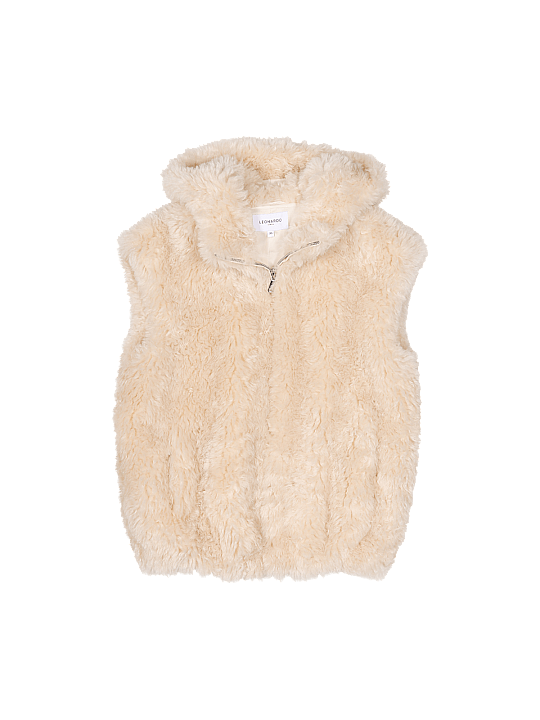 Leonardo Faux Fur Vest Women's Jacket