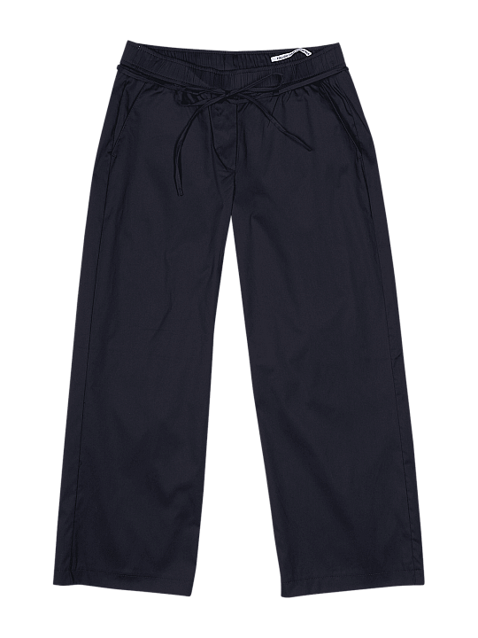 Mac Chiara Belt Chino Wide Leg Cropped Ultra Light Women's Pant