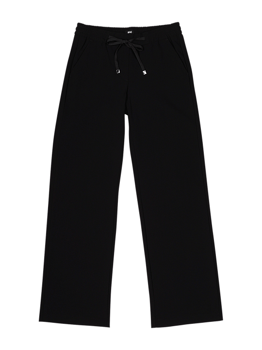 Mac Christy Pants Wide Leg Floating Crepe Pantalon Femme