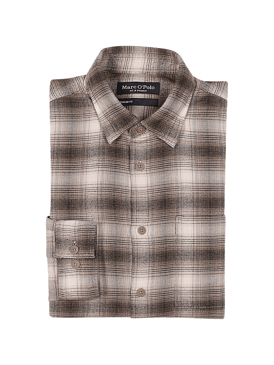 Marc O'Polo Woven Shirt Longsleeve Herren Hemd