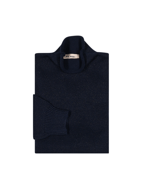 Mos Mosh Bine Pullover Fine Lux Highneck Knit Damen Pullover