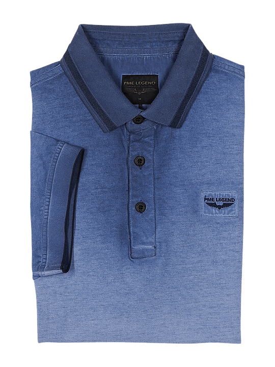 PME Legend Short Sleeve Polo Cold Dye Pique Chemise Polo Homme