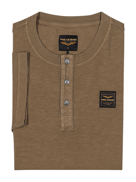 PME Legend T-Shirt Henley Herren T-Shirt