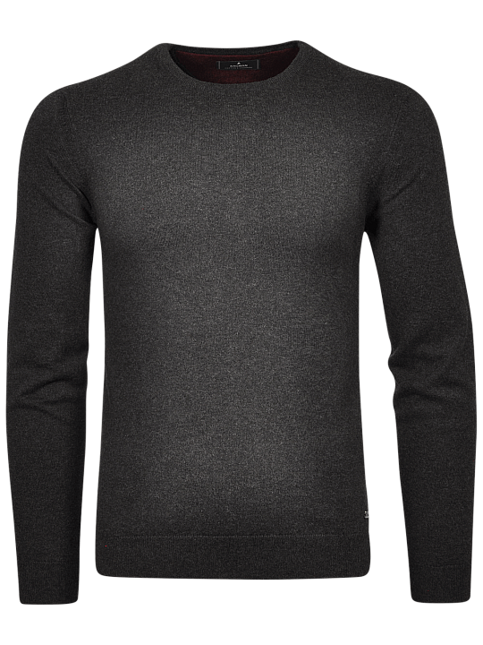 Ragman Pullover Round Neck Solid Herren Pullover