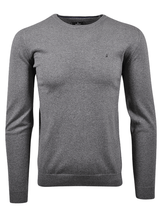 Ragman Pullover Round Neck Solid Herren Pullover
