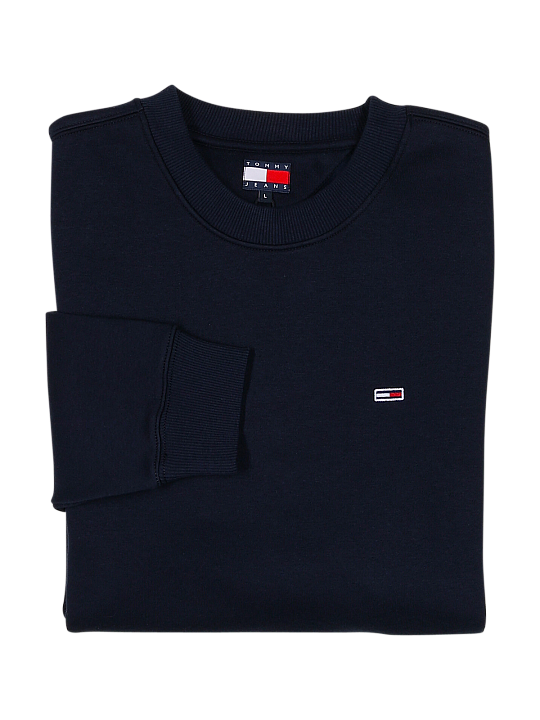 Tommy Jeans Regular Flag Sweater Crew Neck Herren Pullover