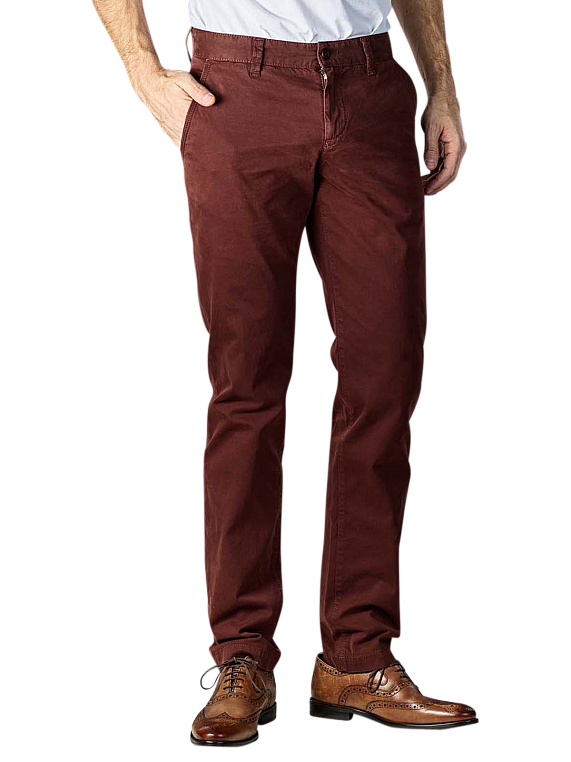 Alberto Lou Pants Slim Fit in Bordeaux 