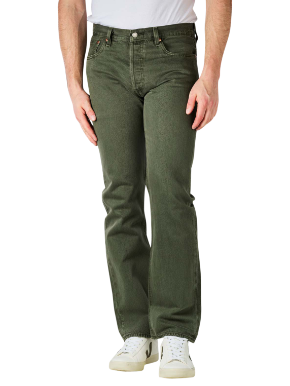 Levi's 501 Jeans Straight Fit in Green 