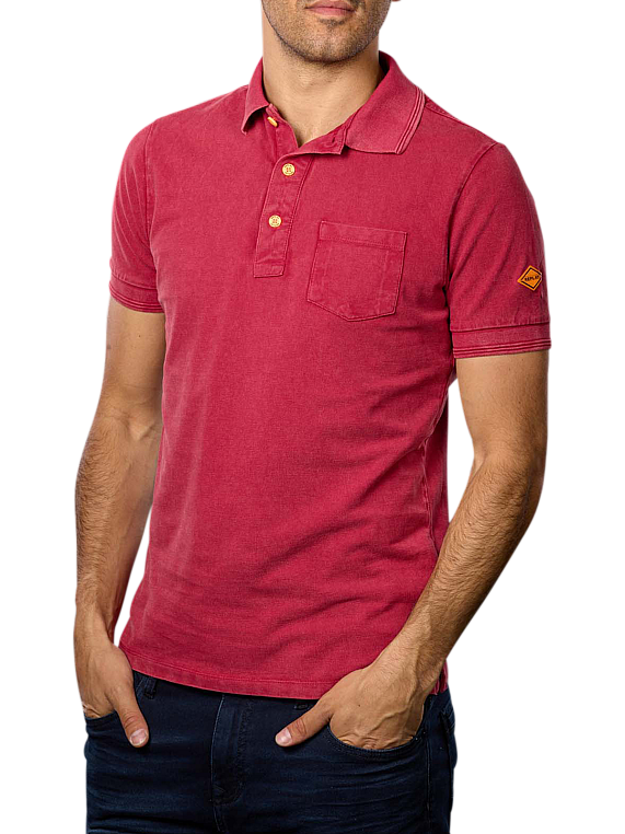 Polos Regular Fit in Red | JEANS.CH