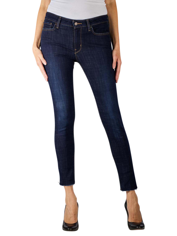 Levi's 711 Skinny Jeans Skinny Fit in Dark blue 