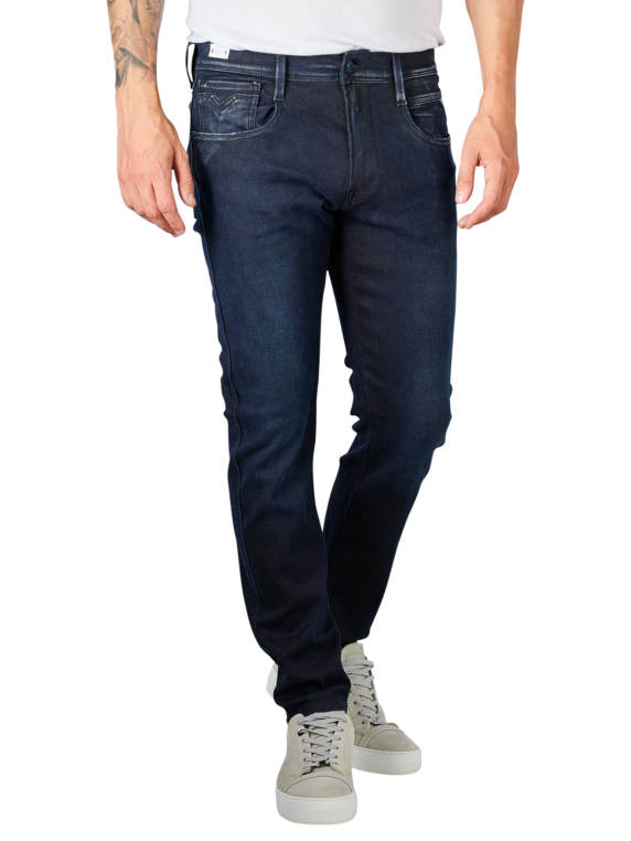 Replay Anbass Jeans Slim Fit in Dark blue
