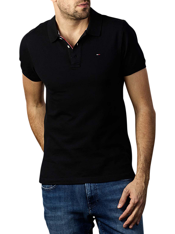Polos Regular Fit in Black | JEANS.CH